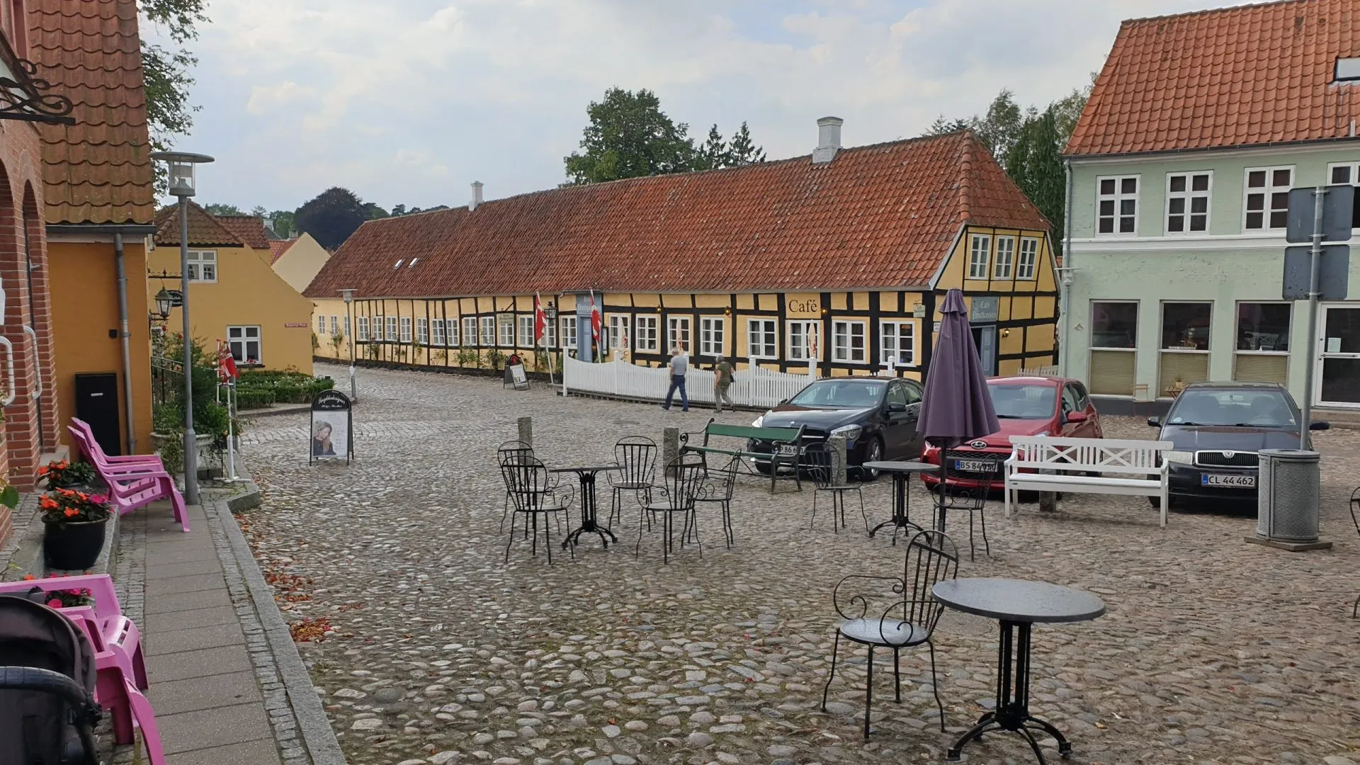 På camping i Mariager